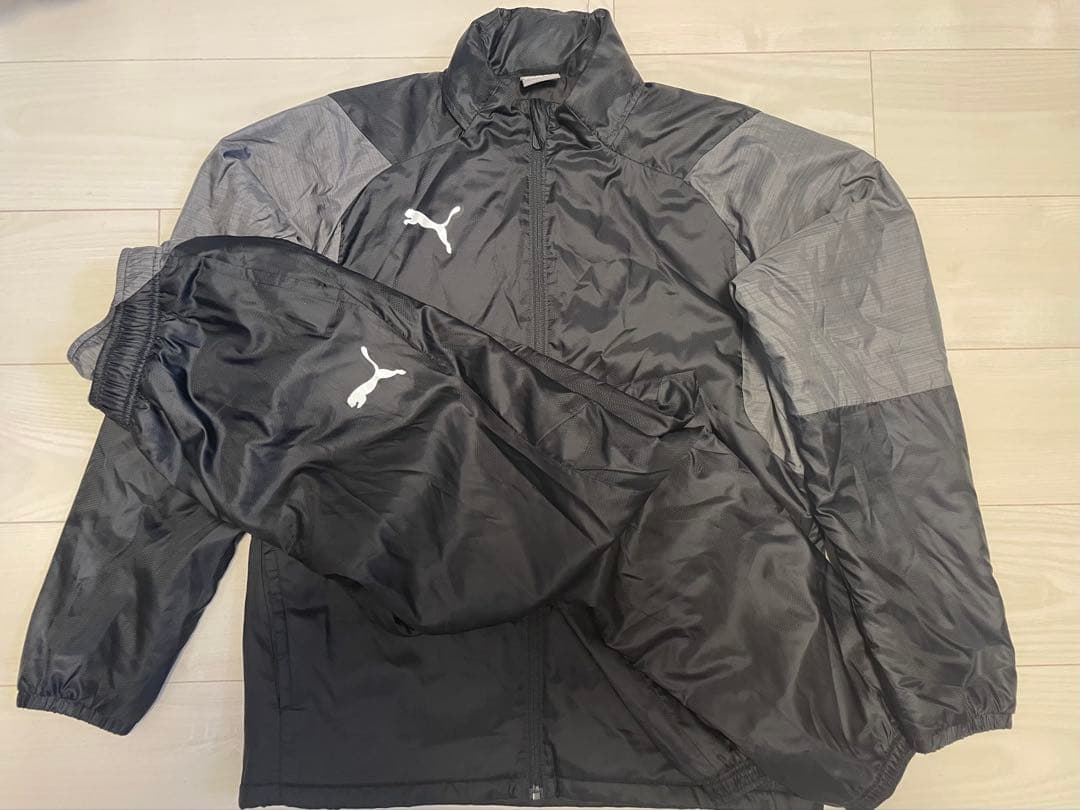 プーマ 上下セット ウォーマー M ブラック