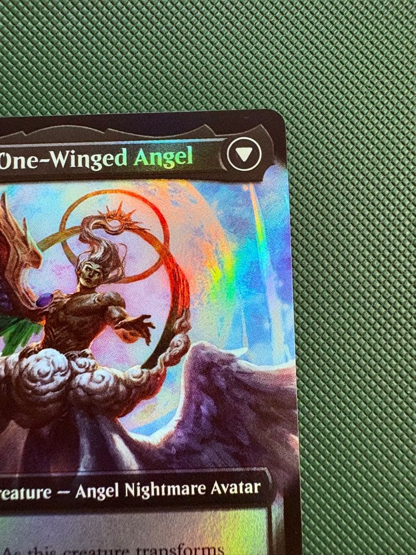 歯*鼓様 MTG 威名のソルジャー、セフィロス 拡張アート　foil 英語版