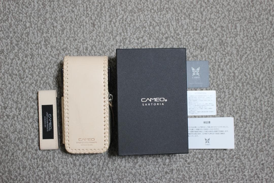 カメオ 本革ダーツケース SARTORIA BRAID 新品未使用 CAMEO