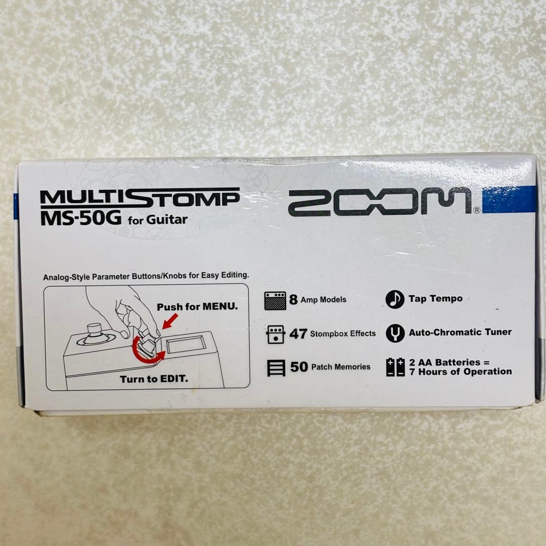 【美品】 ZOOM MULTISTOMP M5-50G マルチエフェクター