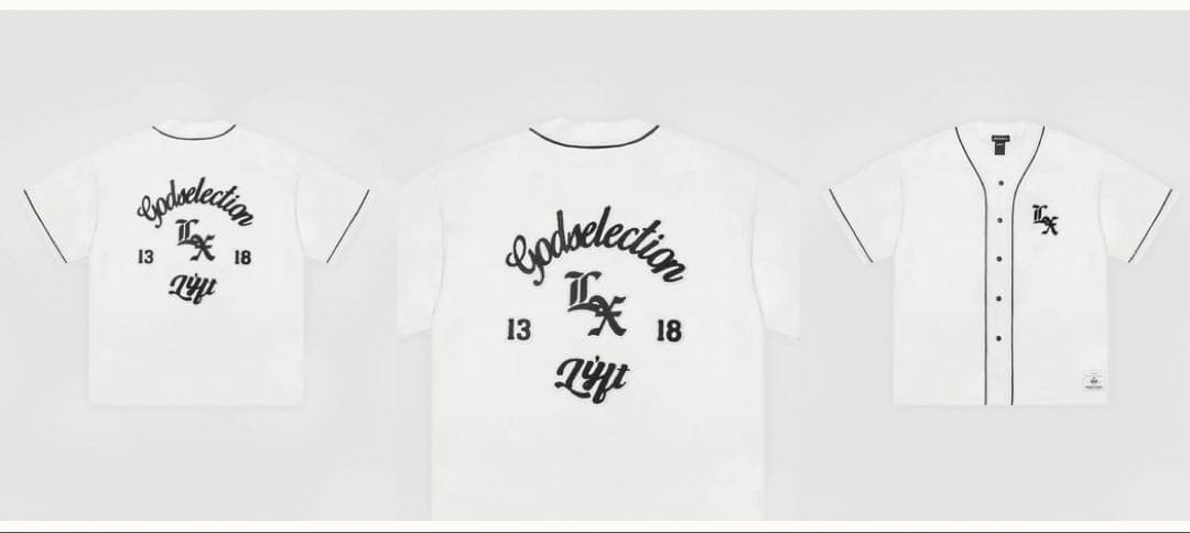 LÝFT × XXX LIMITED BASEBALL SHIRT Mサイズ