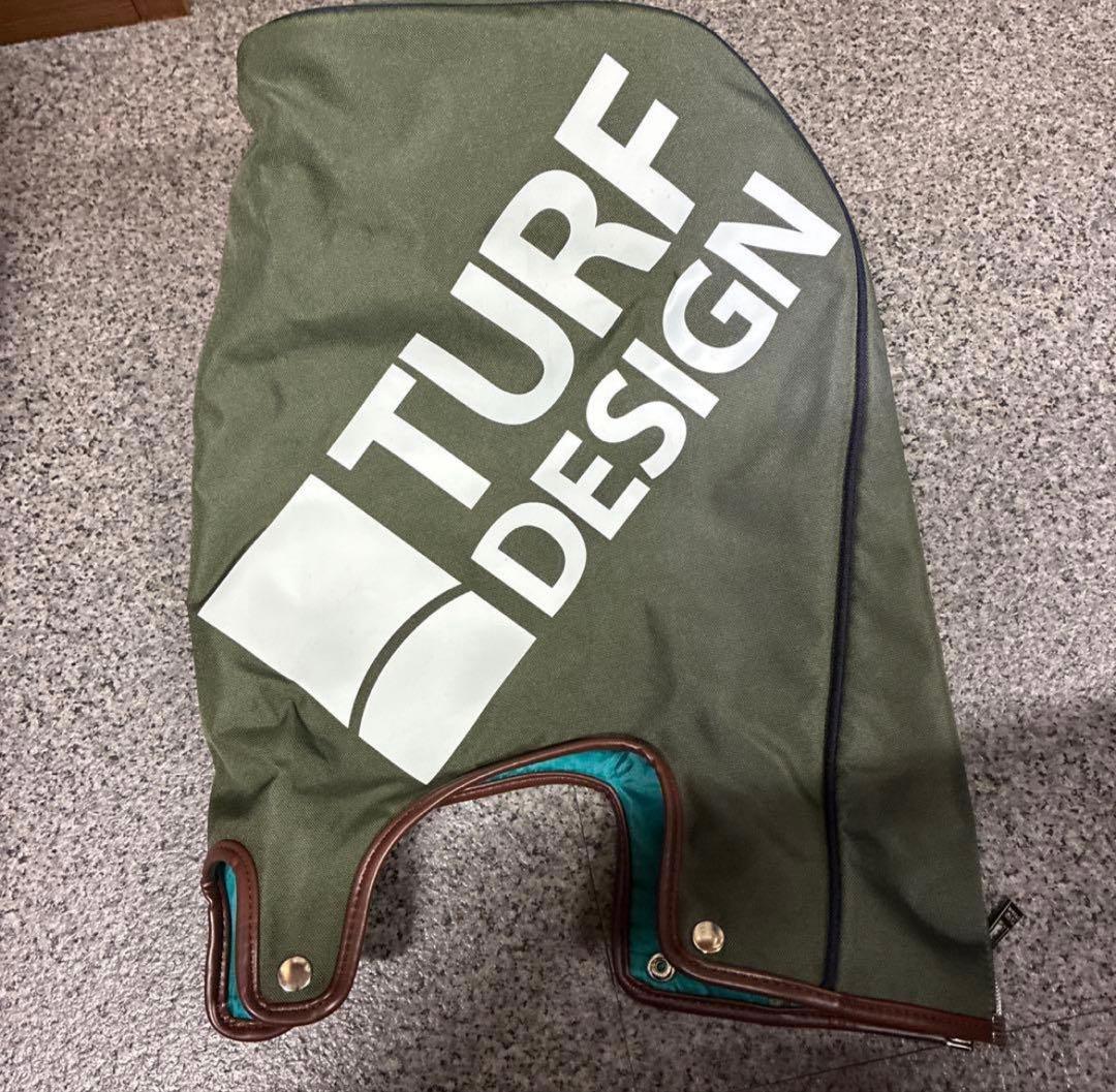 TURF DESIGN ゴルフバッグ 帆布 9.5型 軽量 ターフデザイン