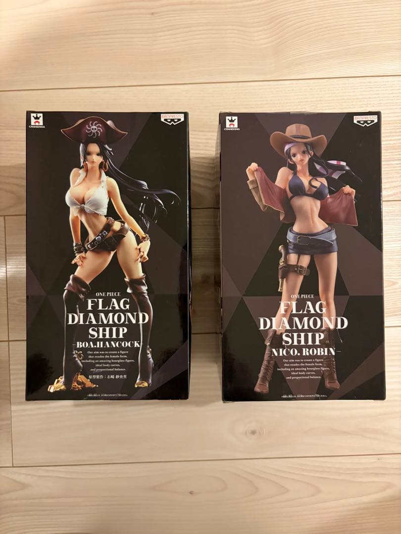 ONE PIECE FLAG DIAMOND SHIP フィギュアセット