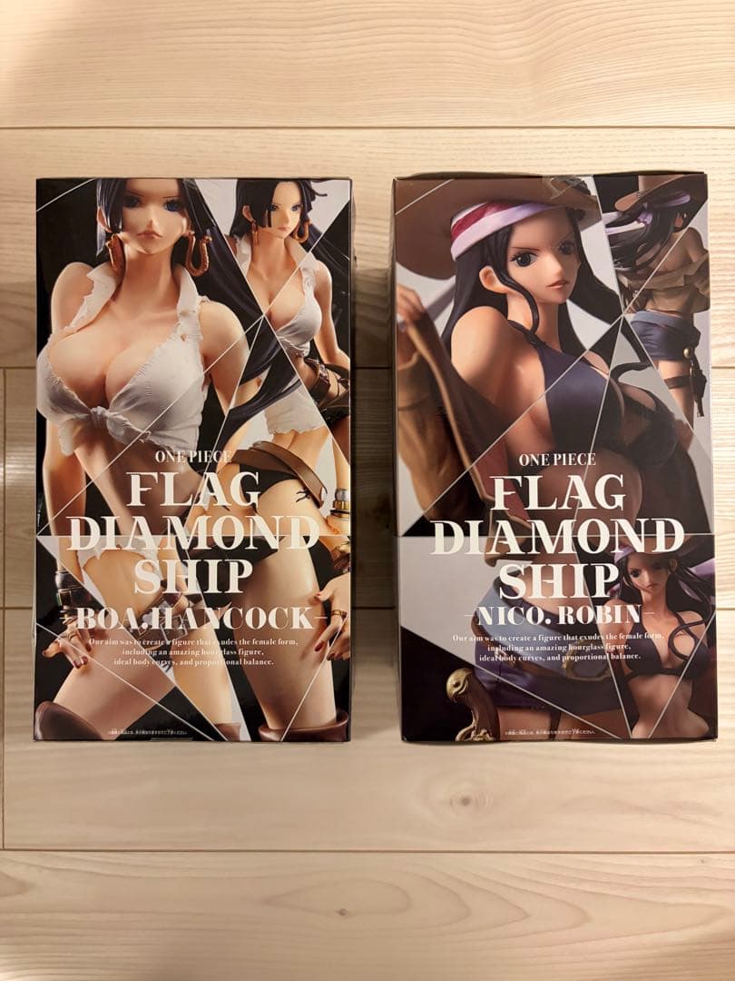 ONE PIECE FLAG DIAMOND SHIP フィギュアセット