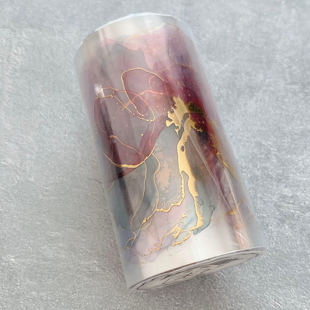 简单手帐《幻彩色块》海外マスキングテープ　マステ 【2283】