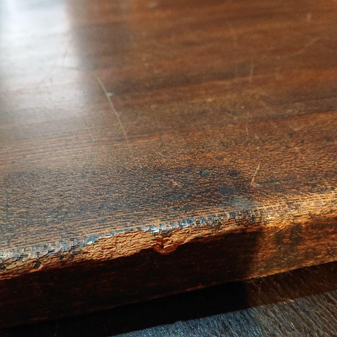 今月中の値下げです！無垢 欅 一枚板 炬燵 看板