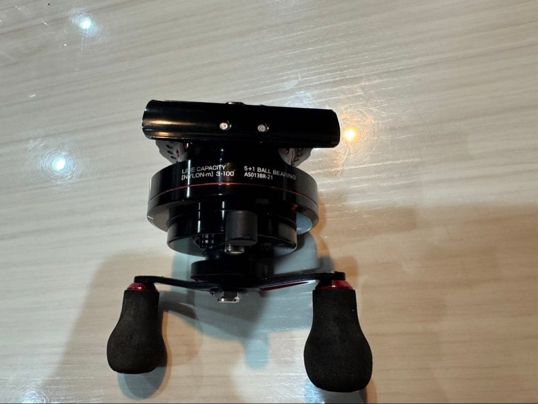 筏用リール 黒王　左ハンドルモデル