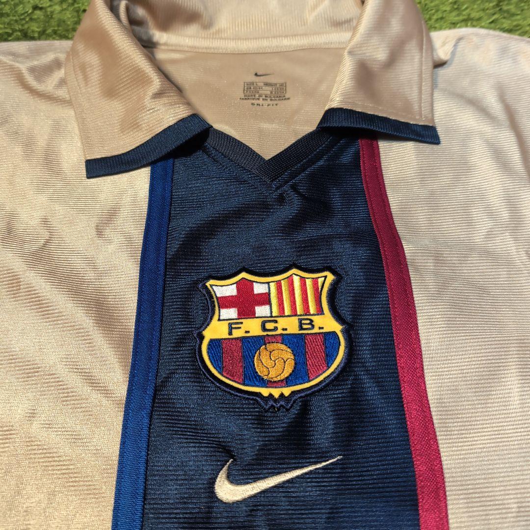 【新品タグ付】サビオラNike FCバルセロナ ポロシャツ Lサイズ