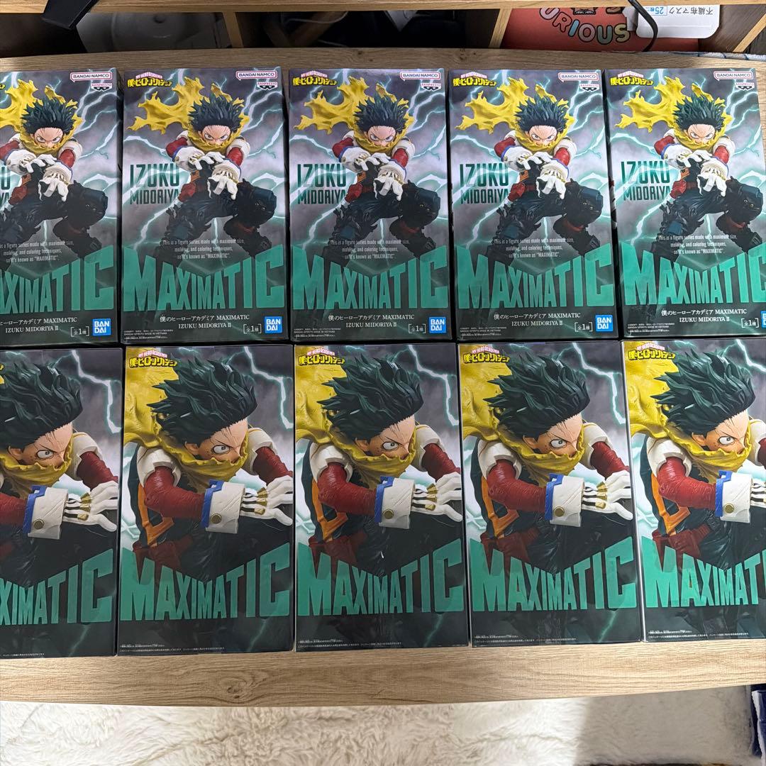 僕のヒーローアカデミア　イズク・ミドリヤ フィギュア10体セット