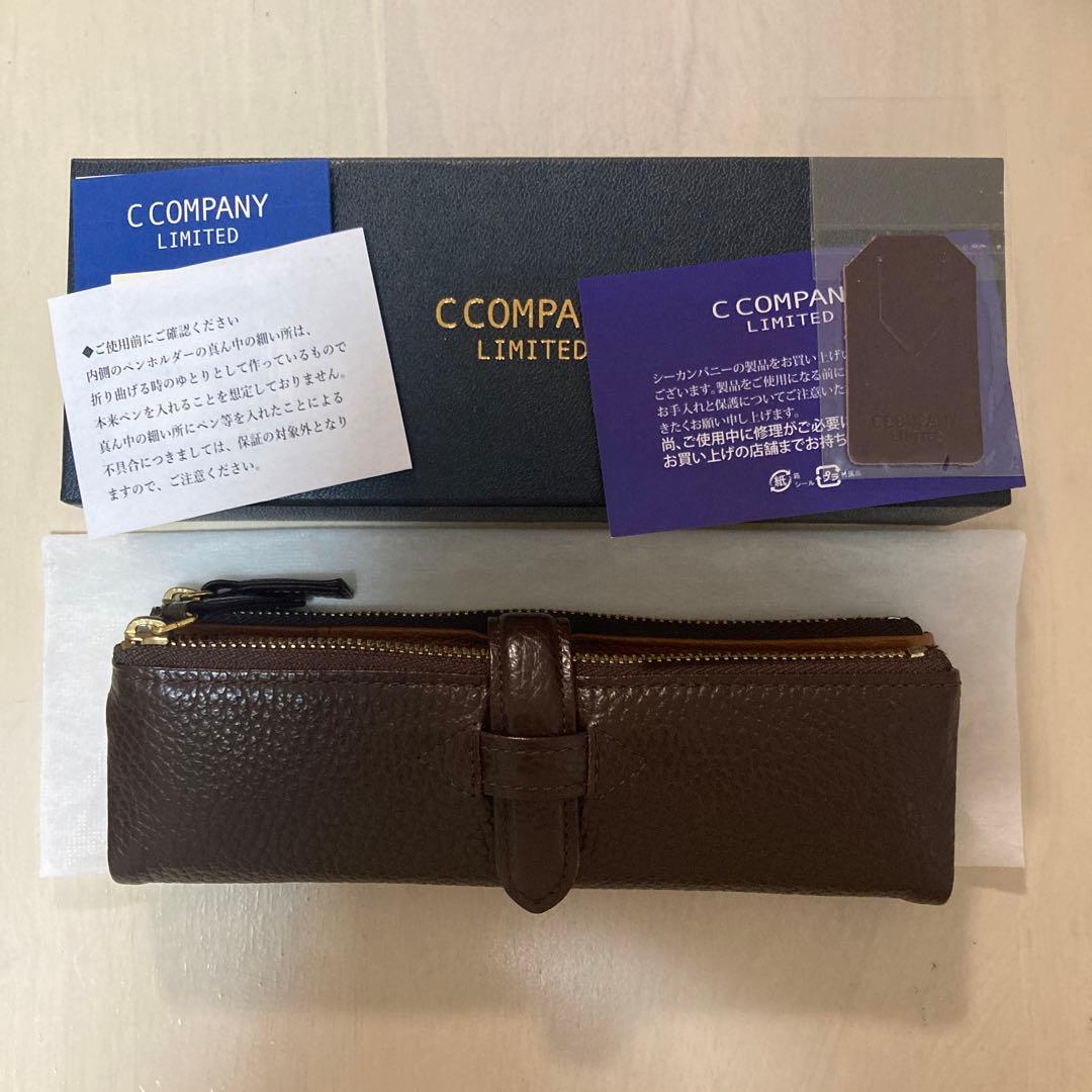 C COMPANY LIMITED ルポペンケース　ダークブラウン