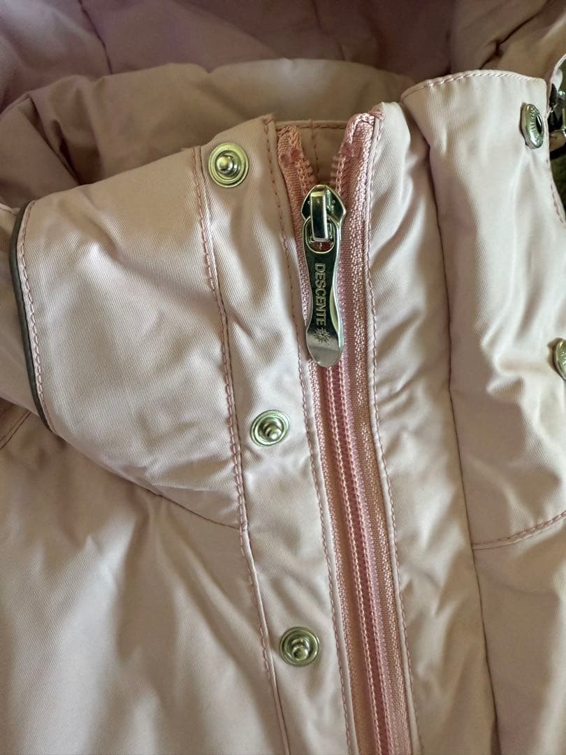 美品 セットアップ ピンク スキーウェア 上下 スノボ スノーボード