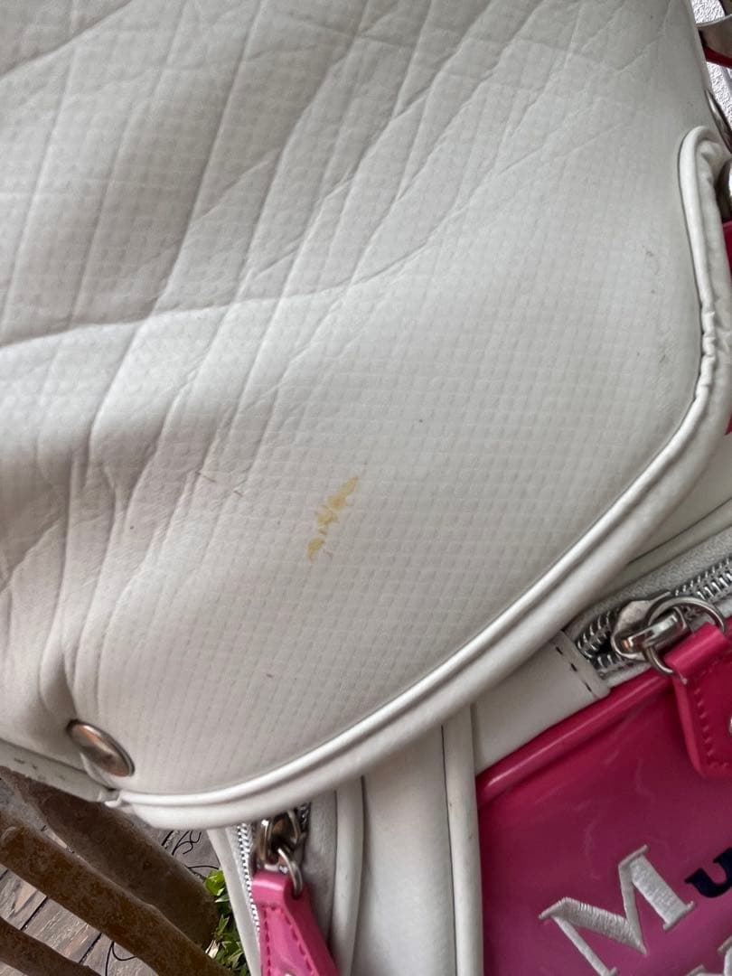 Munsingwear ゴルフ　キャディバッグ　レディース　ピンク　マンシング