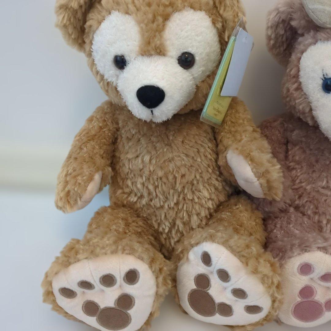 新品タグ付き　ダッフィーとシェリーメイ ぬいぐるみ　２体セット　ディズニー