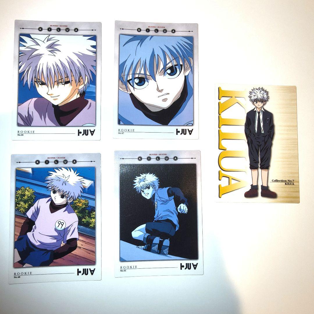 HUNTER×HUNTER カードダスマスターズ 初版 キルア5枚セット