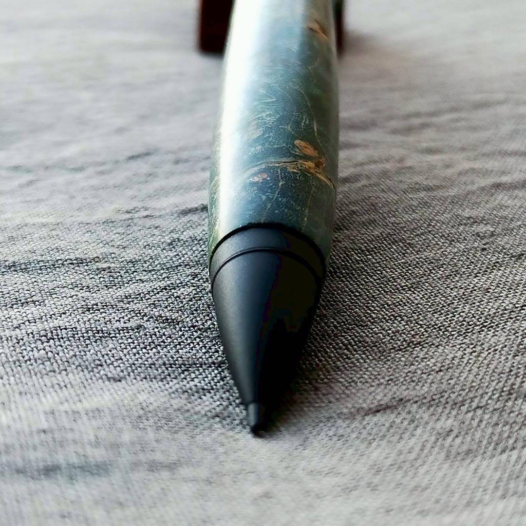 【深山幽谷】　スタビライズドウッド　ハンドメイド　木軸シャープペン　0.5mm