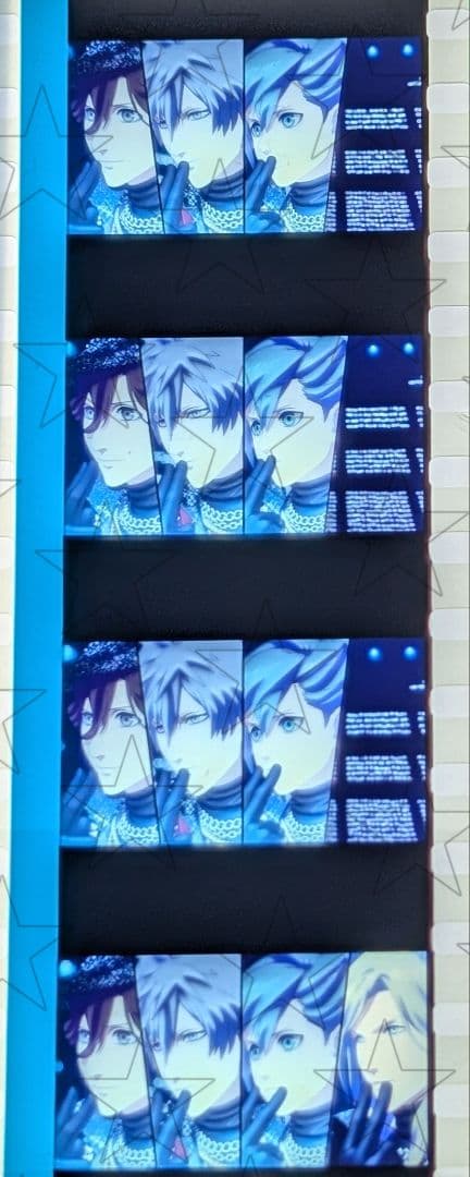 うたプリ タブナイ コマフィルム 入場者特典 集合 嶺二 蘭丸 藍 カミュ