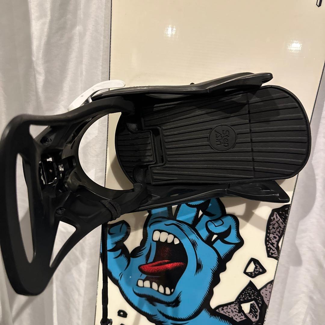 スノーボード ブーツセット サンタクルーズ ステップオンバートン 149