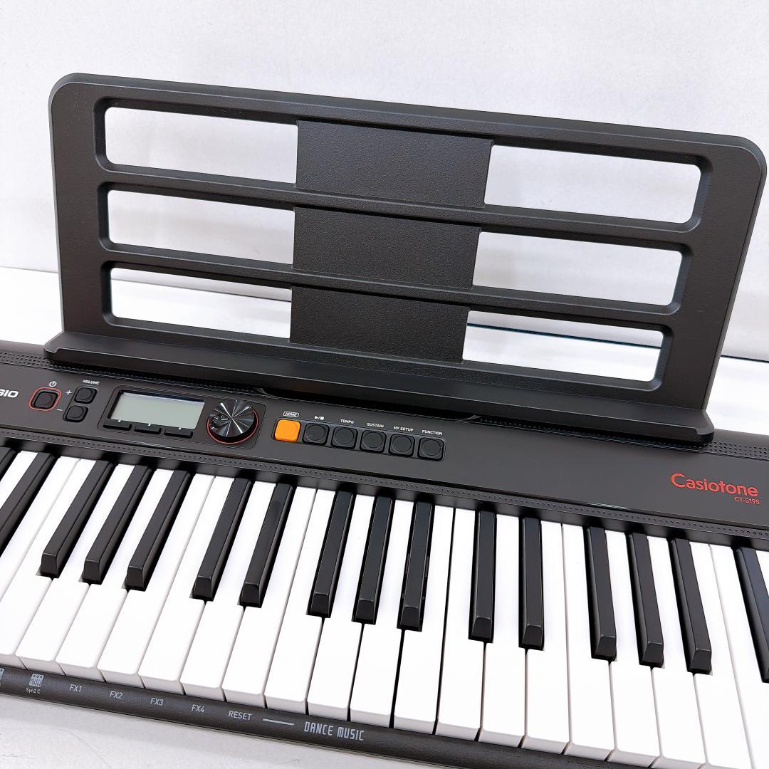 【極美品】CASIO カシオ 電子キーボード Casiotone CT-S195
