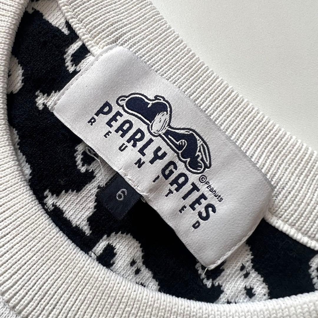 Pearly gates パーリーゲイツ　スヌーピー ニット　セーター　XL