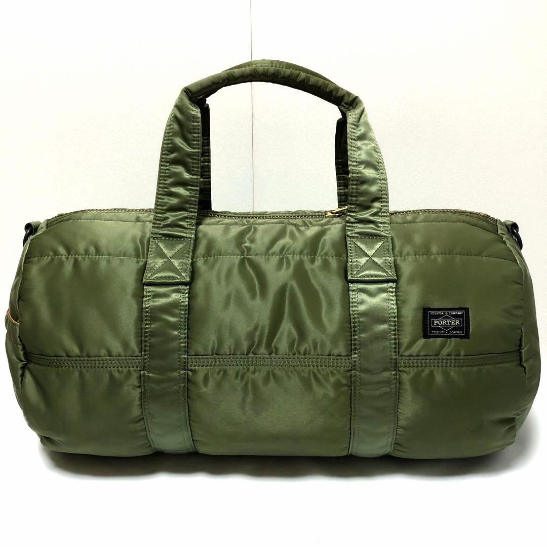 極美品✨ポーター タンカー ボストンバッグS 2way セージ 吉田カバン