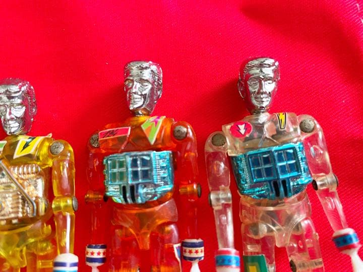 【当時物】小さな巨人　ミクロマン　4体セット