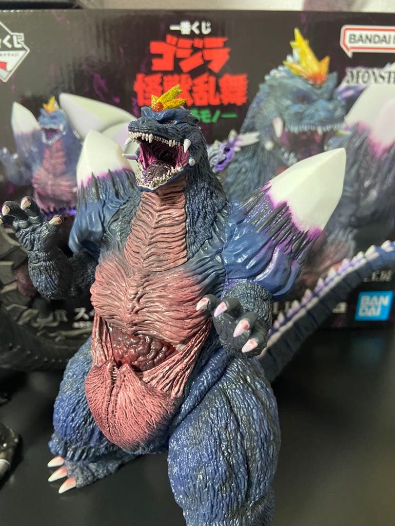 一番くじ ゴジラ 怪獣乱舞 荒ぶるモノ　B賞　C賞　D賞