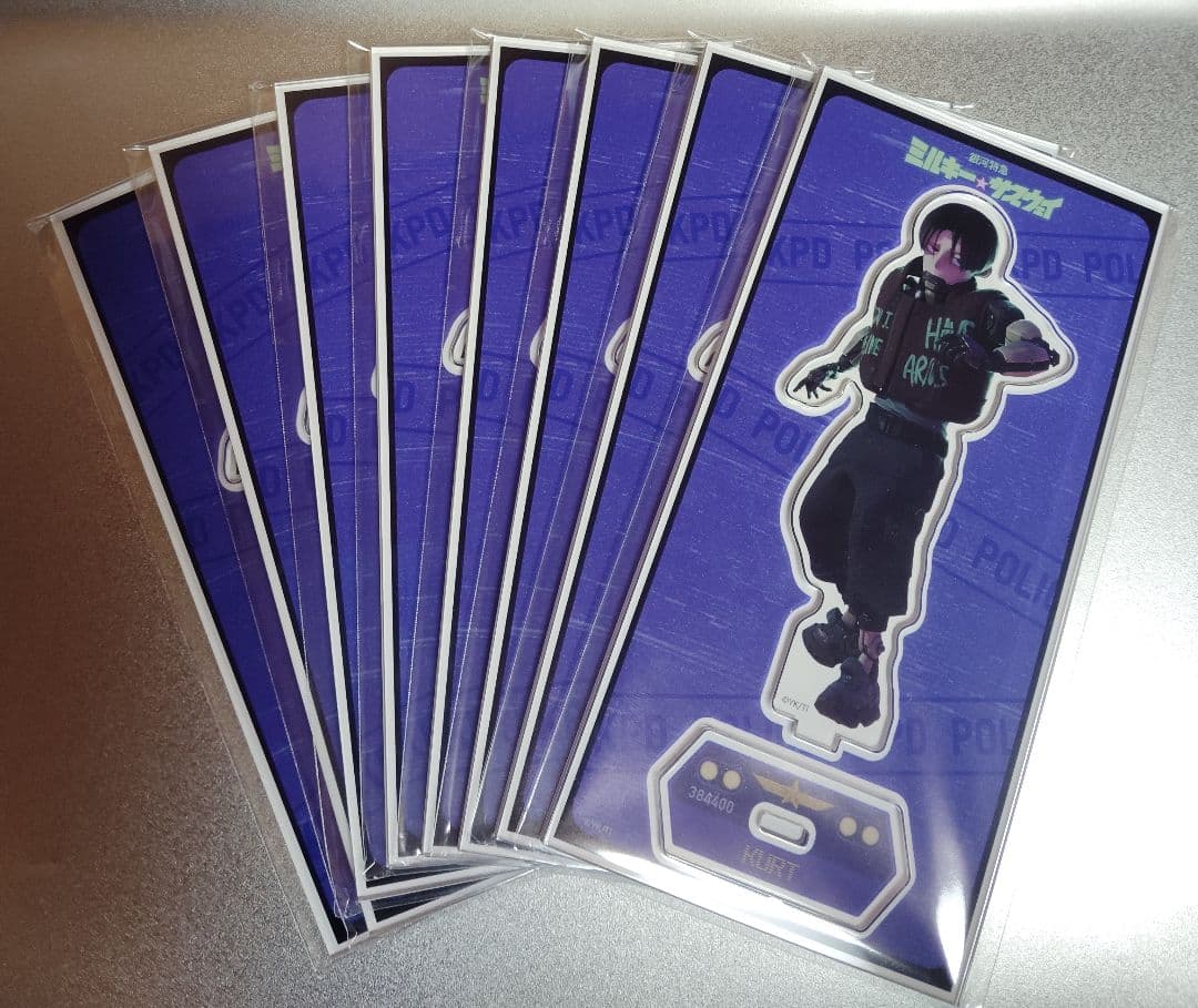 ミルキーサブウェイ マンガ展 アクリルスタンド カート 8点