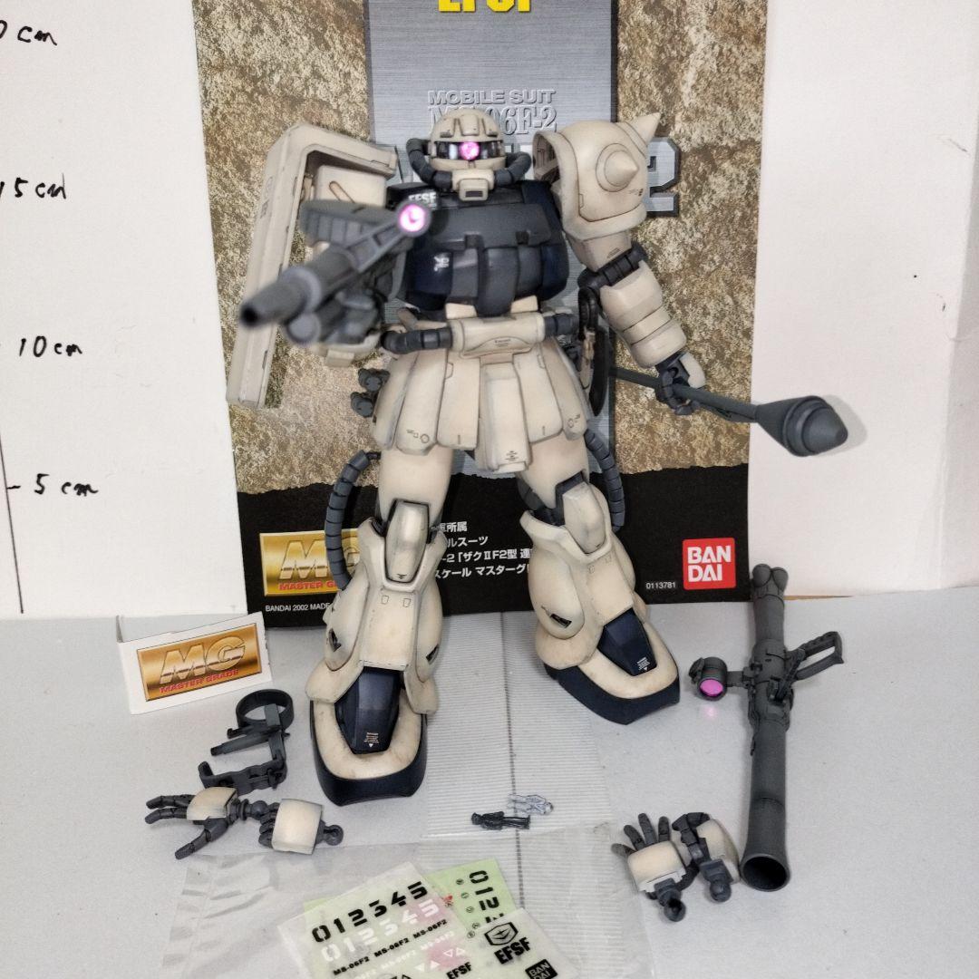 MG1/100 ザクⅡ F2型 連邦軍仕様 塗装完成品 ガンダム ガンプラ 素組