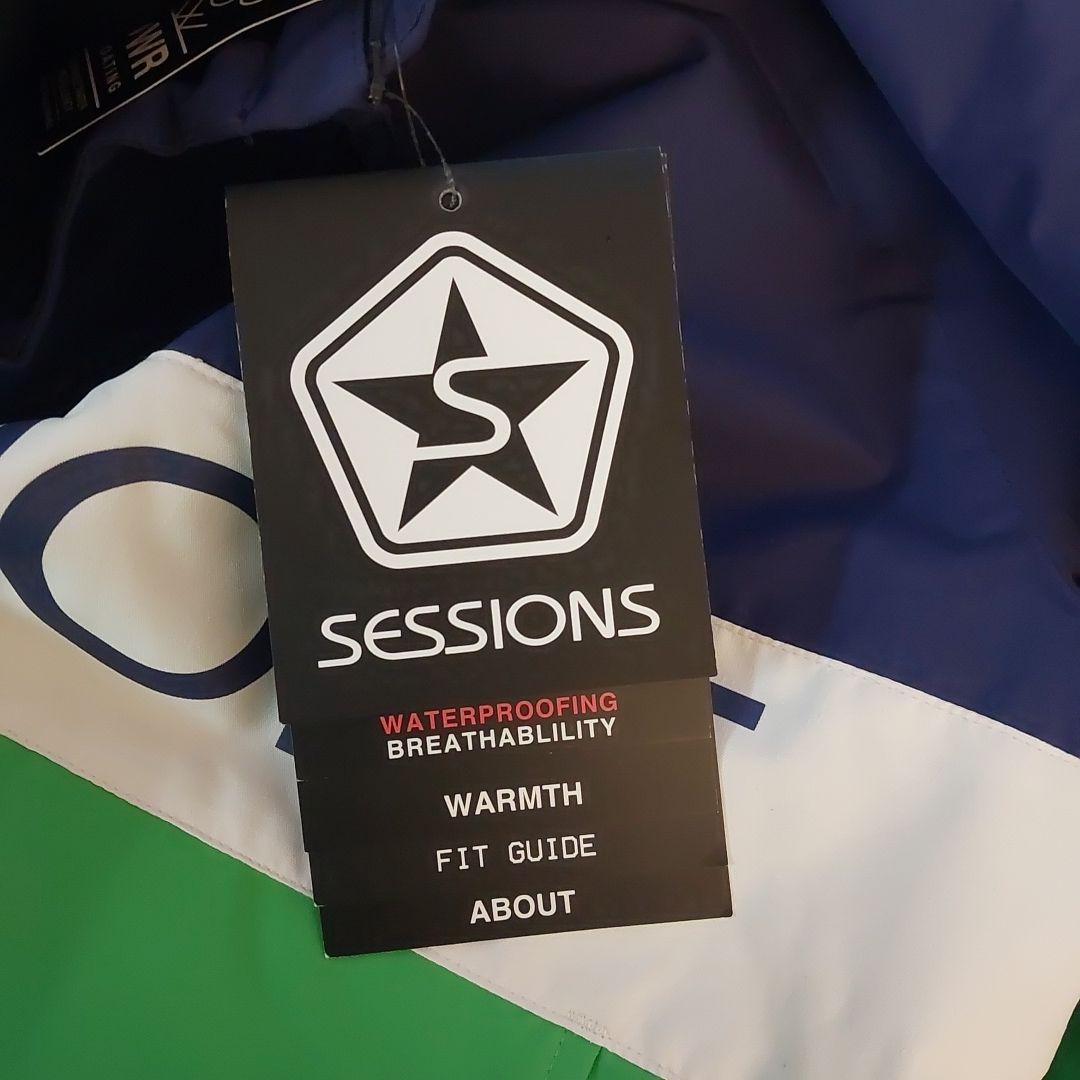 セッションズ スノボジャケット ジュニアM 140センチ相当 SESSIONS