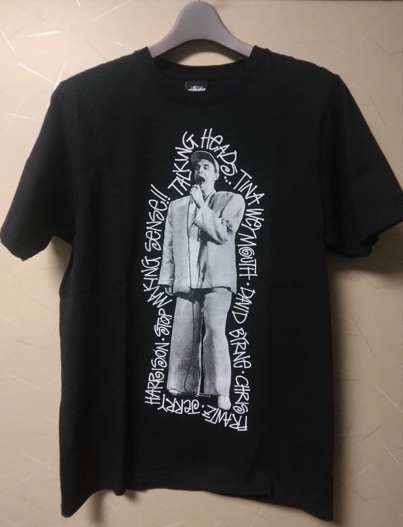 Stussy Talking Heads Tシャツ Sサイズ ブラック