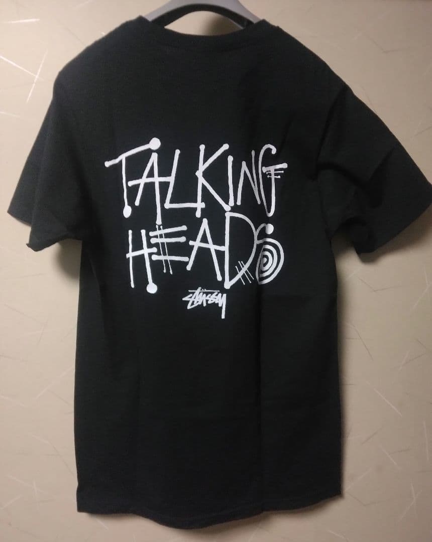 Stussy Talking Heads Tシャツ Sサイズ ブラック