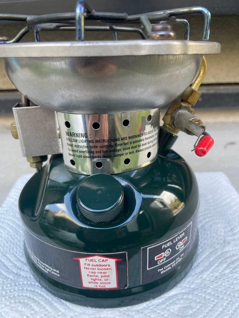 コールマン508ツーレバーストーブ改502