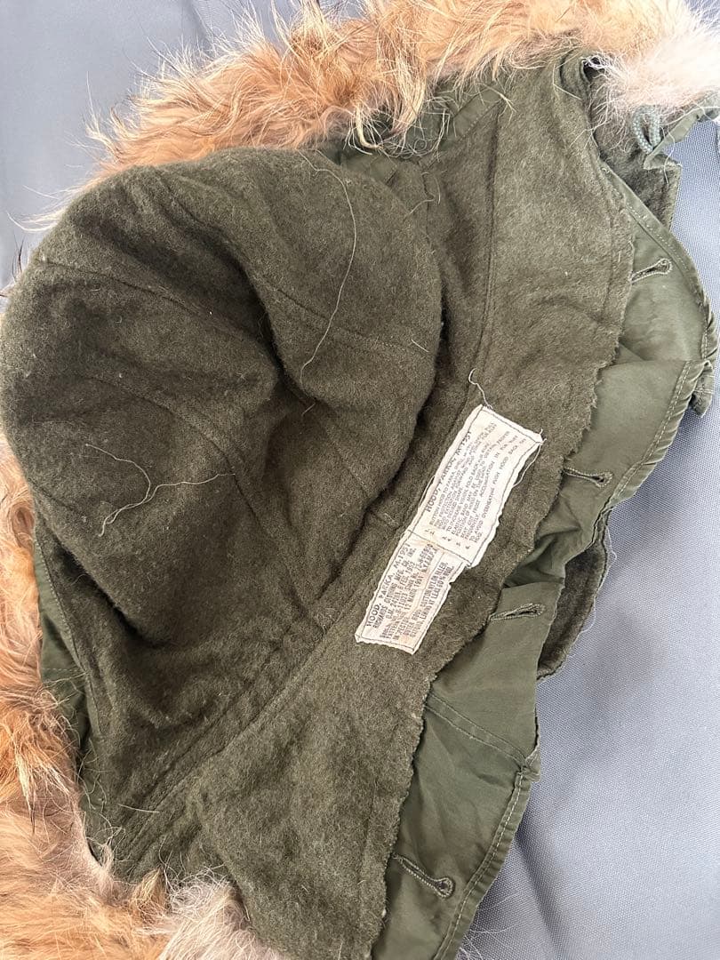 M-51 パーカー用フード　ワイヤー折れ2箇所