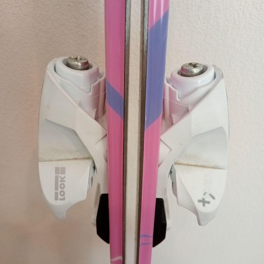 スキー板120センチ、ブーツ22センチのセット