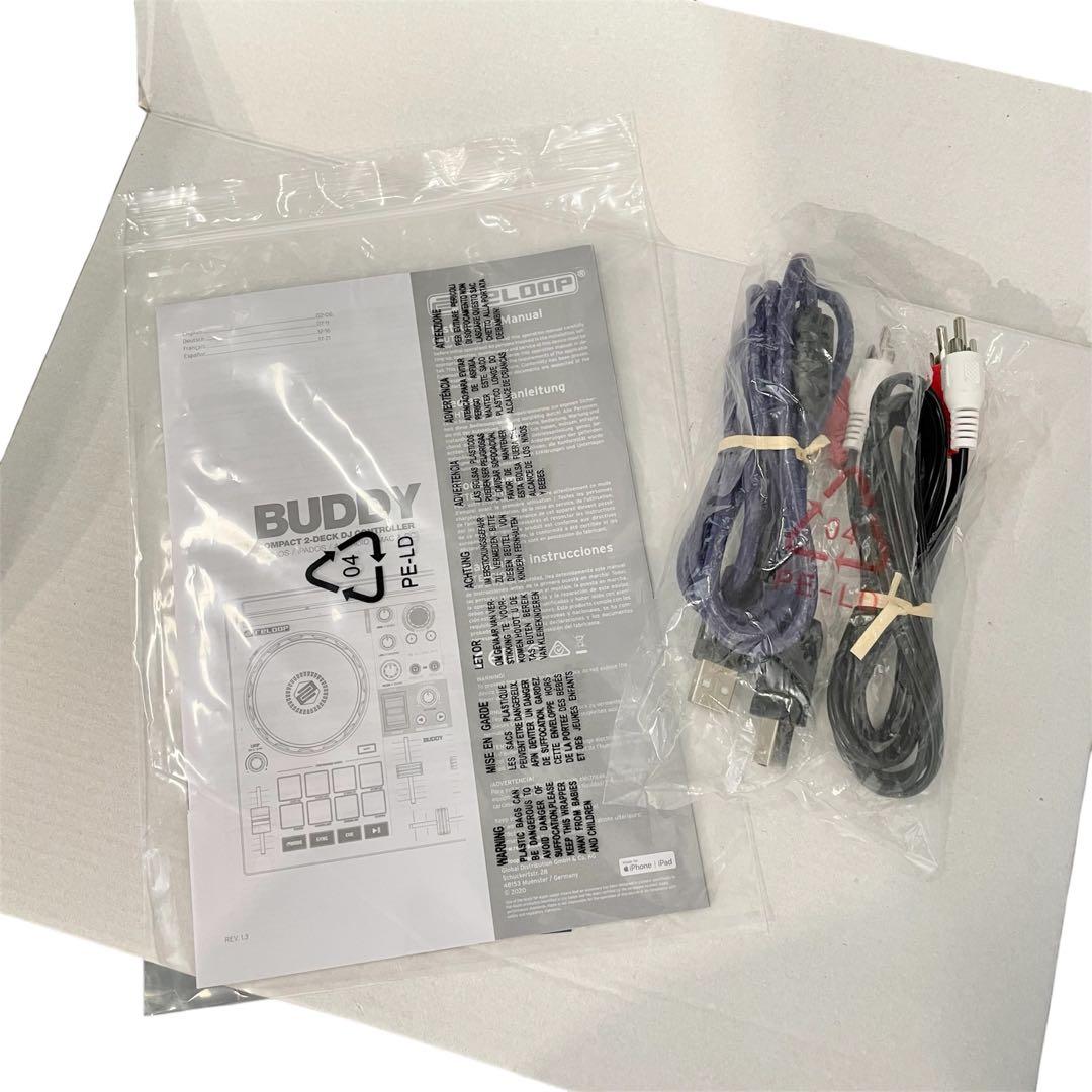 【新品】Reloop Buddy DJコントローラー apple music対応