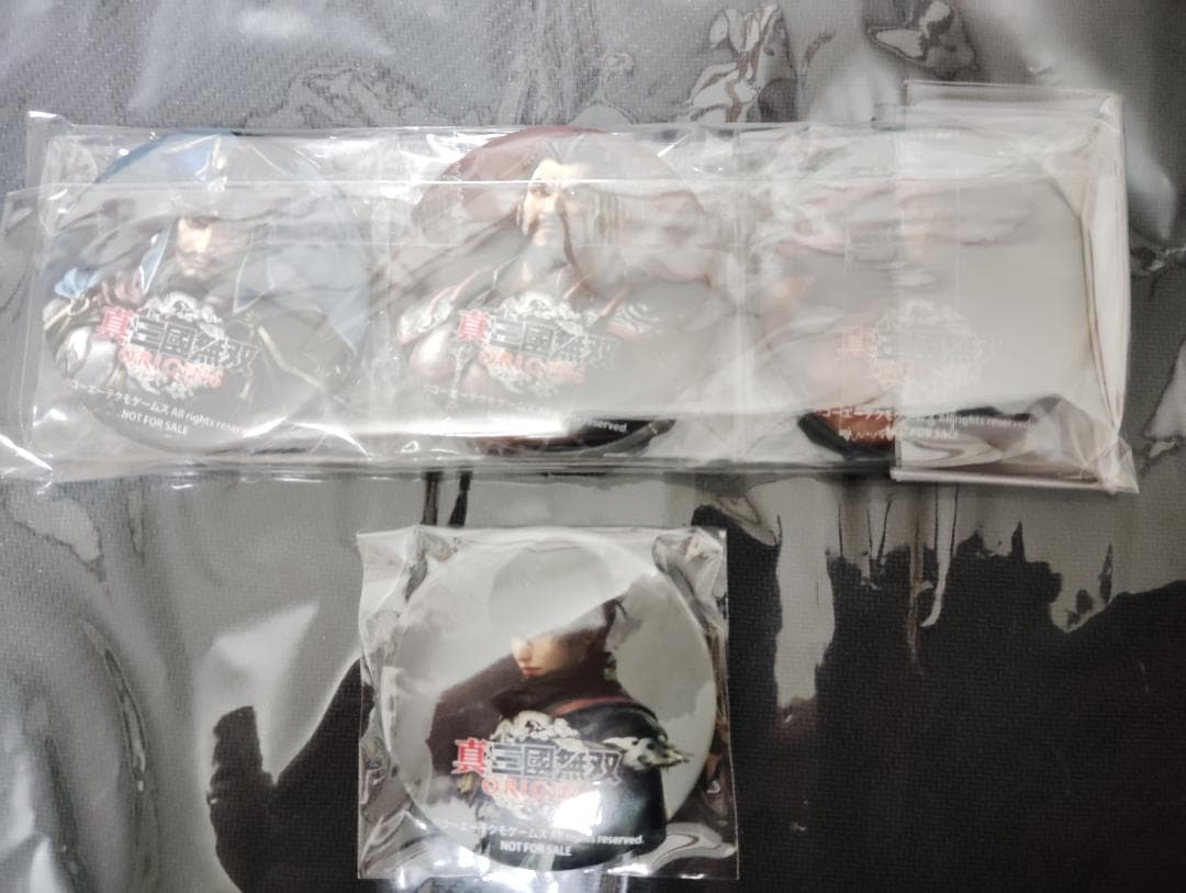 真　三国無双　origins　オリジンズ　特典　缶バッジ　よろずや　びっく宝島