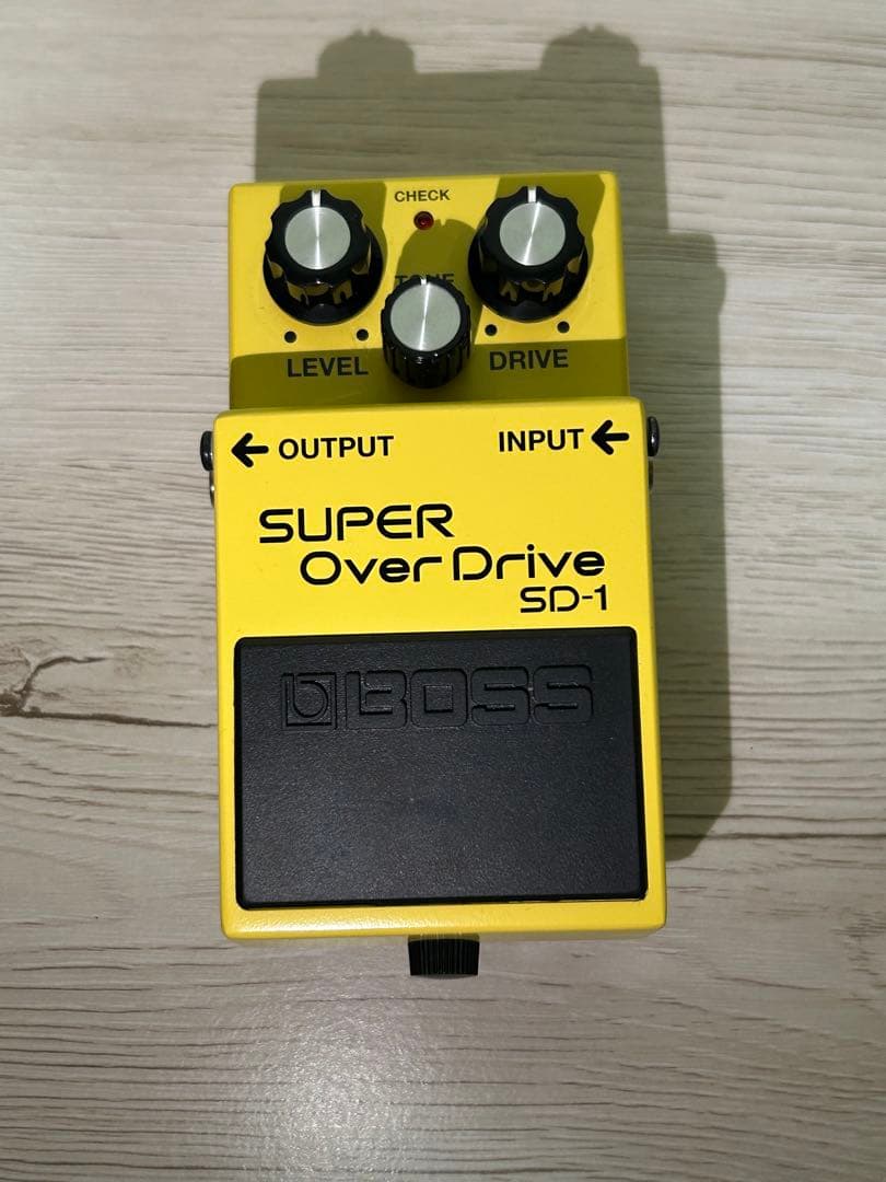 BOSS SUPER OverDrive SD-1 動作確認済み