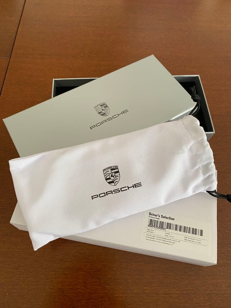 ポルシェ純正　廃番ペンケース未使用品　ブラック