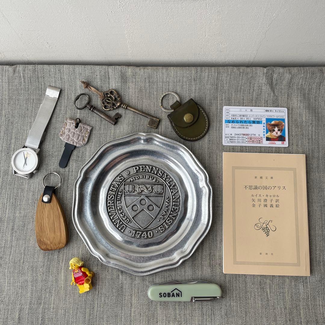 花リム　ペンシルベニア大学 校章 エンブレム ピューター　made in USA