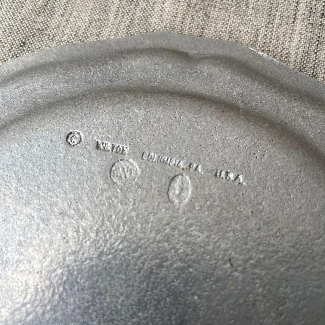 花リム　ペンシルベニア大学 校章 エンブレム ピューター　made in USA