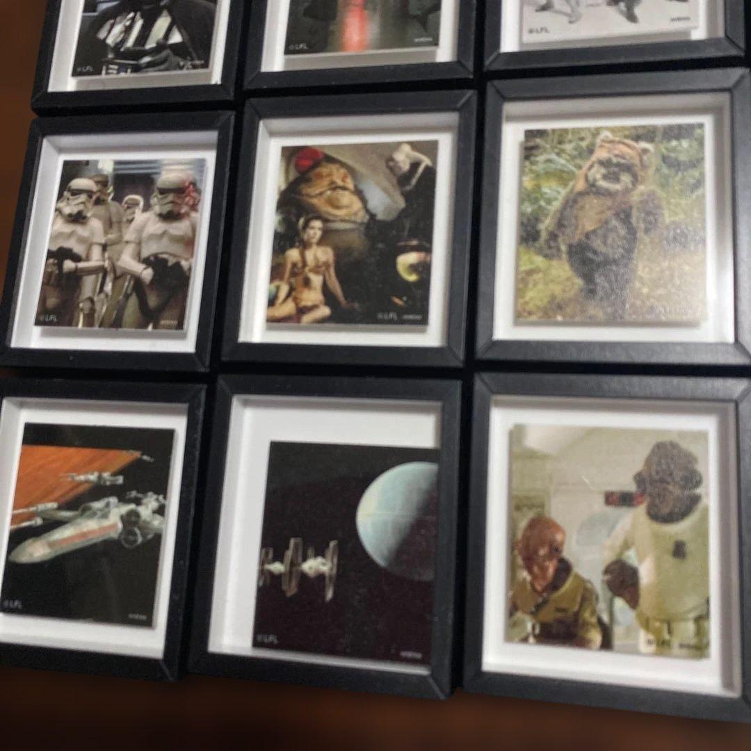 スターウォーズ　フレーム　マグネット　磁石　ミニ　シーン　シークレット　レア