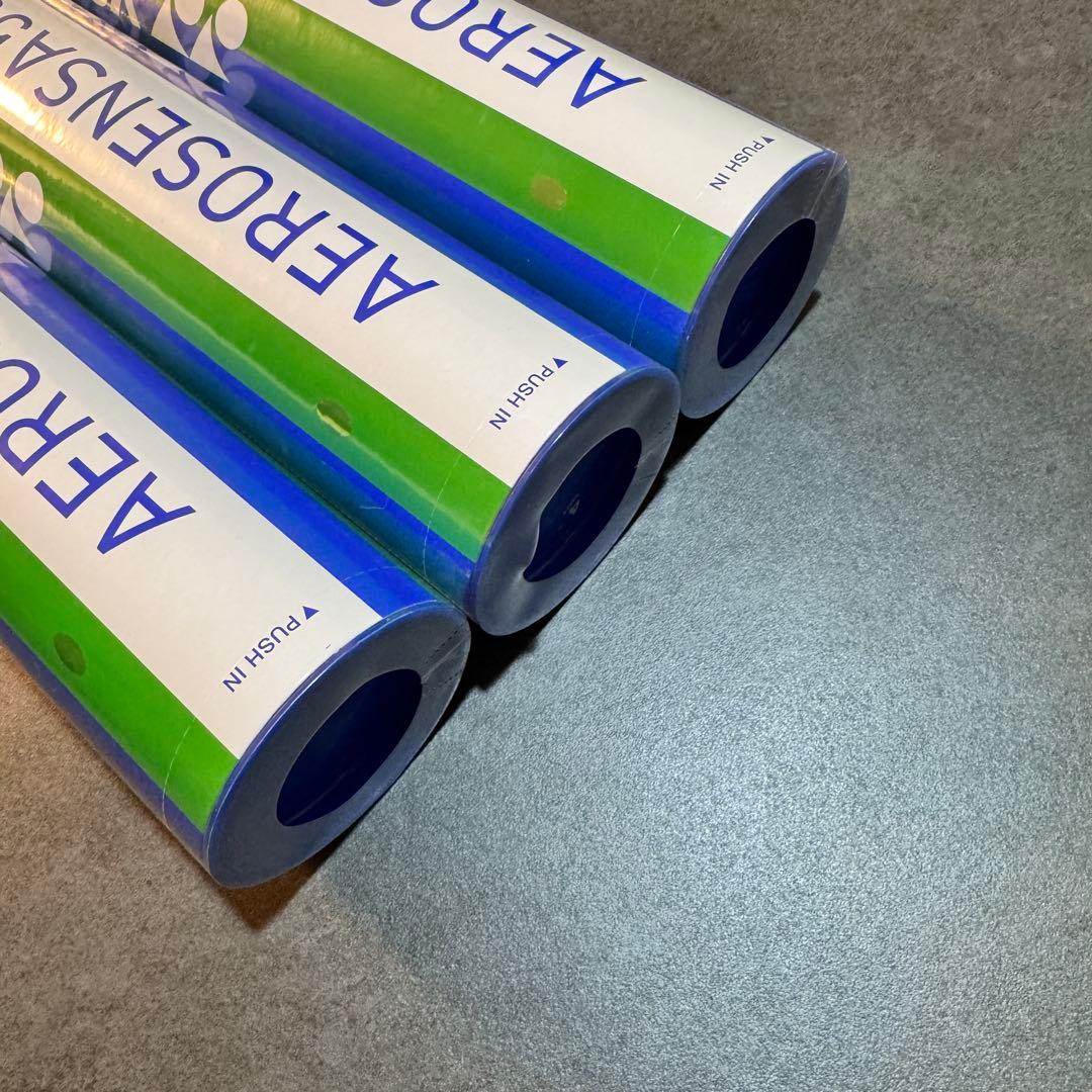 【新品未使用3ダース】バドミントンシャトルYONEXエアロセンサ500 4番