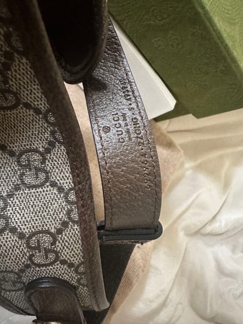 GUCCI ハーネス　新品未使用　GGパターン