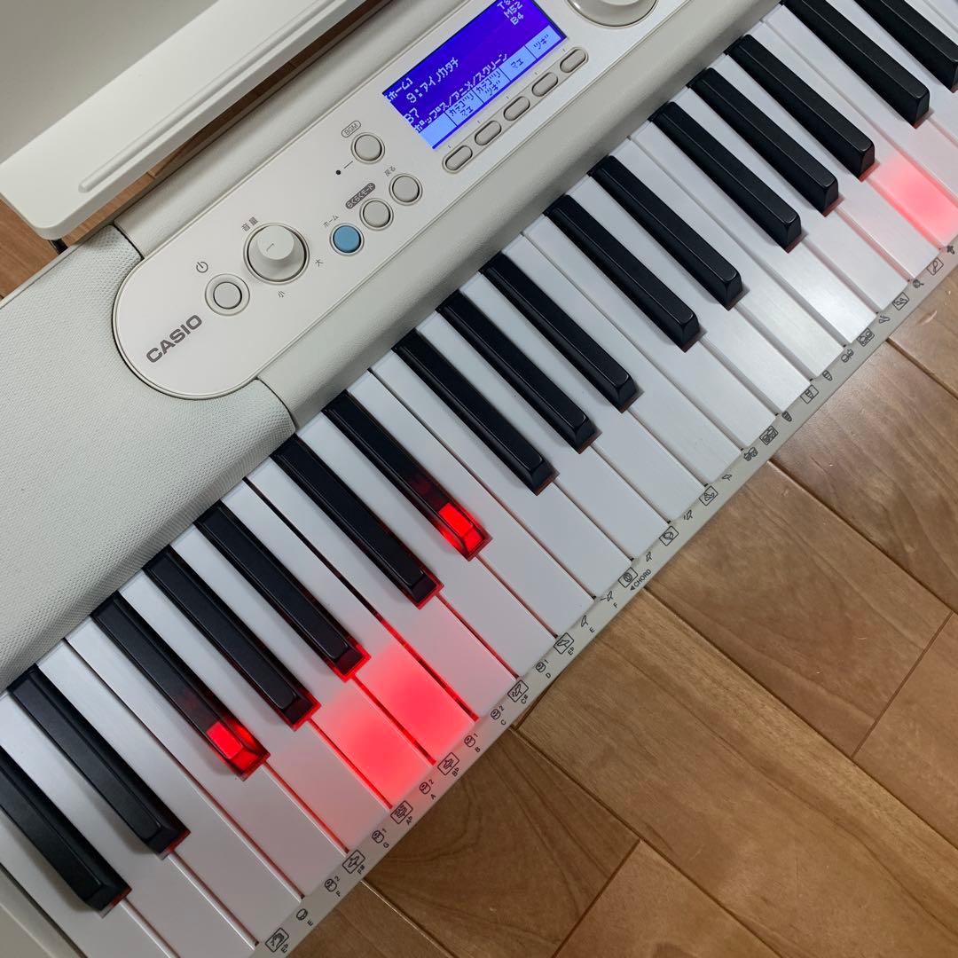 極美品★CASIO Casiotone 光ナビゲーションLK-520