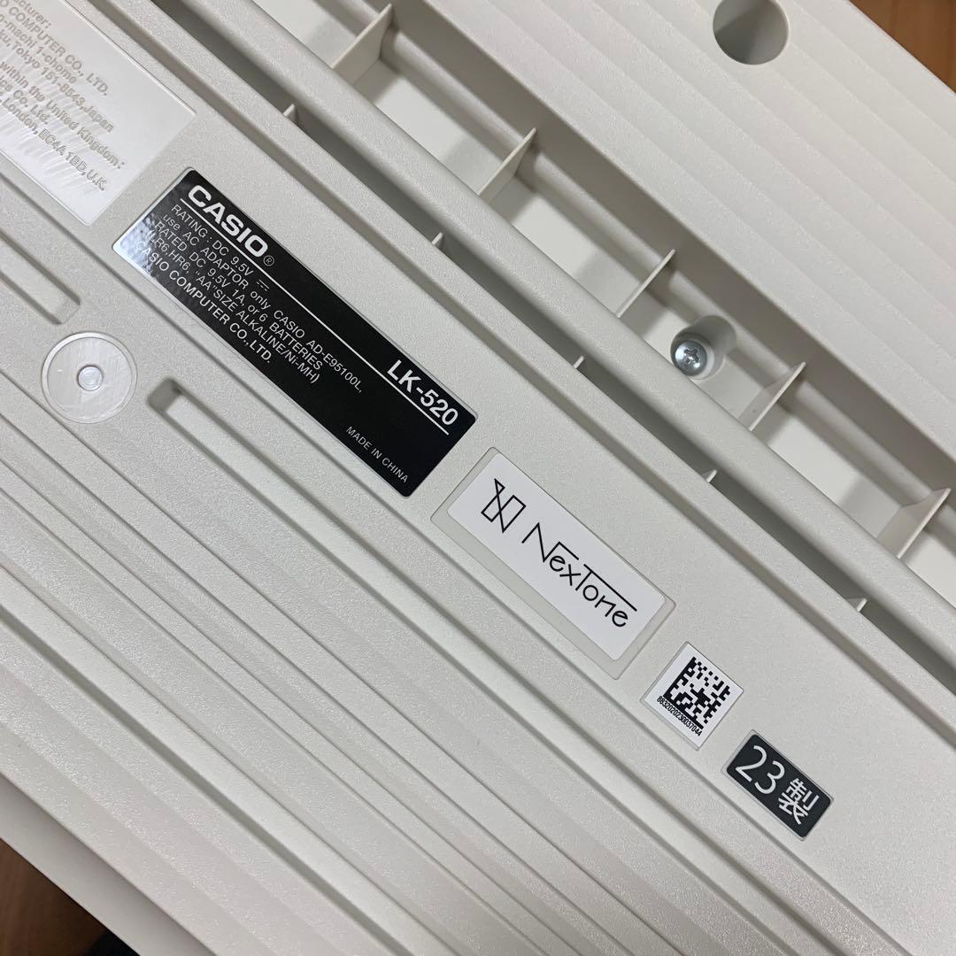 極美品★CASIO Casiotone 光ナビゲーションLK-520