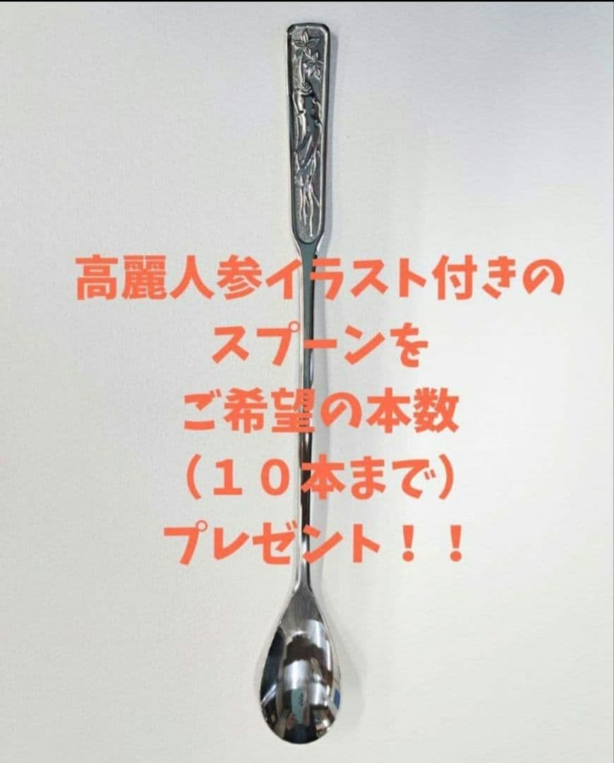 高麗人参　一和　天寿参濃縮茶　300gと50gまとめ売り　スプーンプレゼント