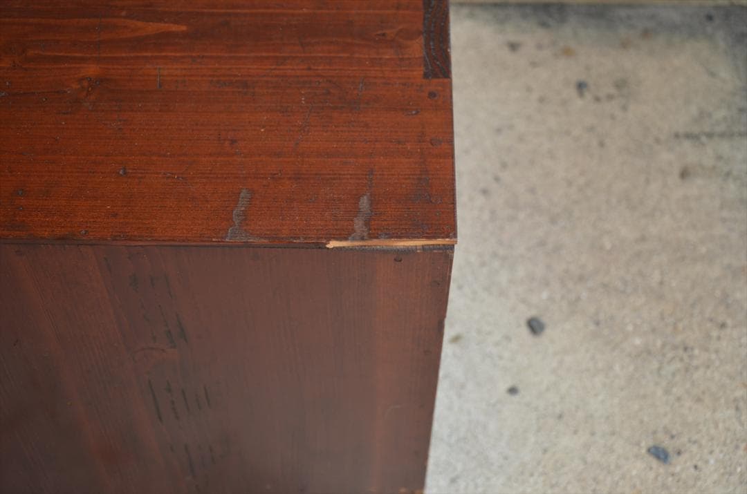 江戸末期　時代　引き出し　小箪笥　チェスト　木製　家具　骨董品　アンティーク