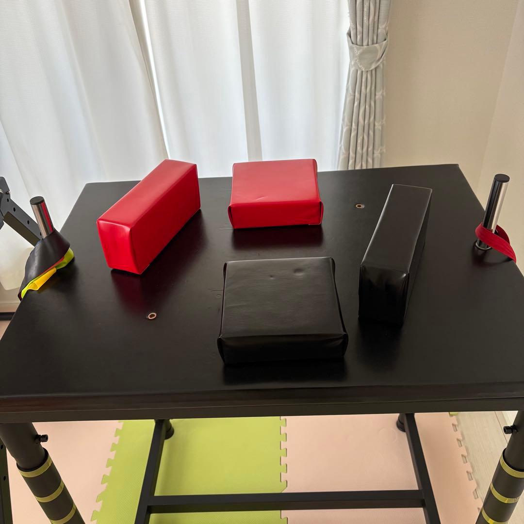 【引取限定】アームレスリング台　腕相撲　トレーニング