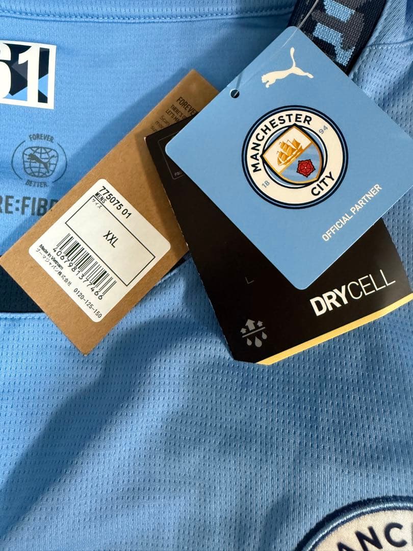 マンチェスターシティ ユニフォーム