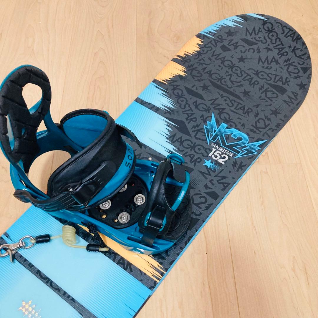 ★良品★K2 MAGICSTAR 152cm×K2 sonic size M